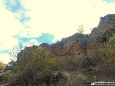 Parque Natural del Alto Tajo-Valle de los Milagros;grupo senderismo malaga ruta cañón del tera y cue